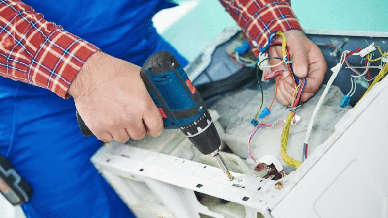 Söğütlü Fagor Fagor çamaşır makinesi kart tamiri – Su almama arızası orijinal parça ile giderildi. - Teknik servis örneği